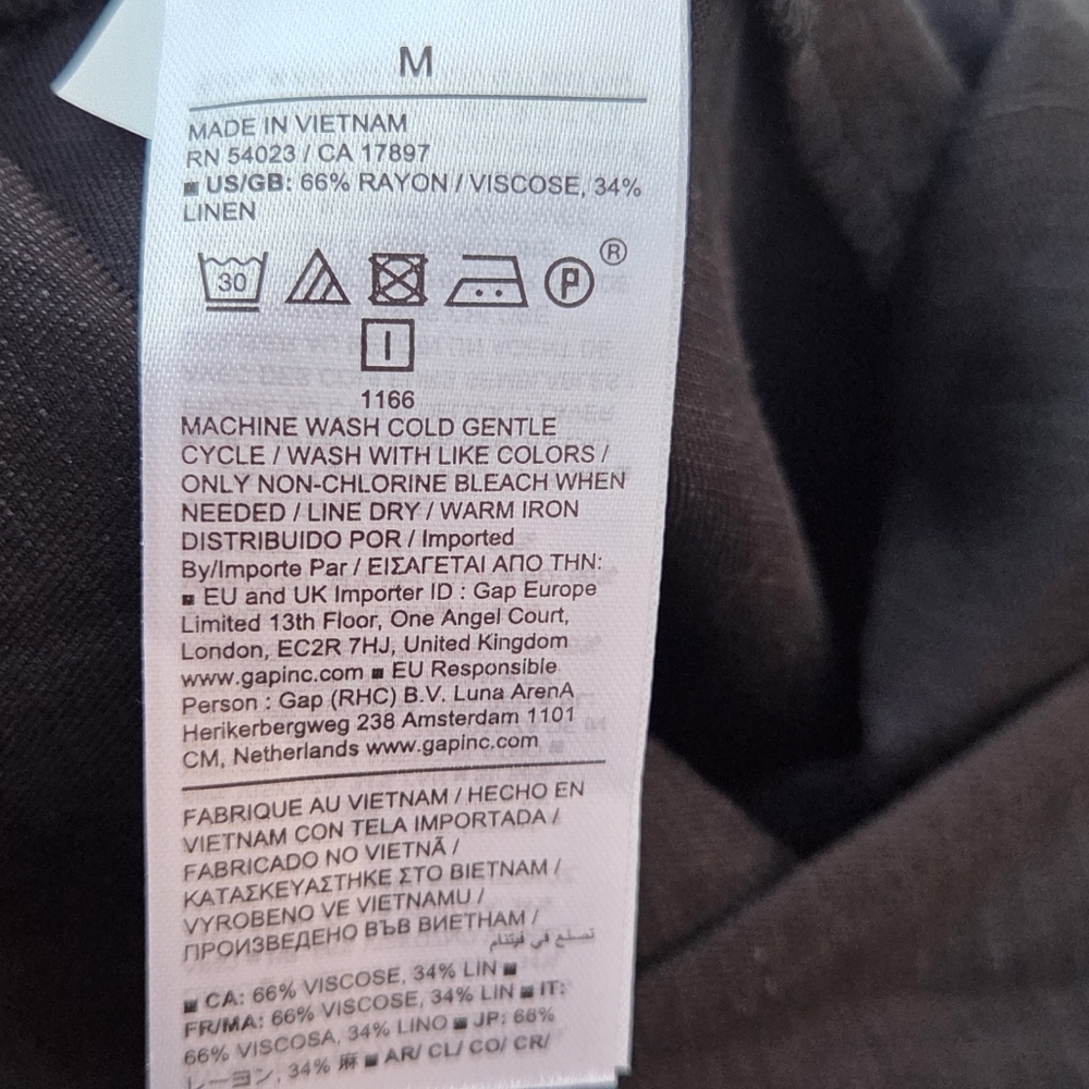Banana Republic Black Wide-Leg Jumpsuit MED - Picture 4 of 5